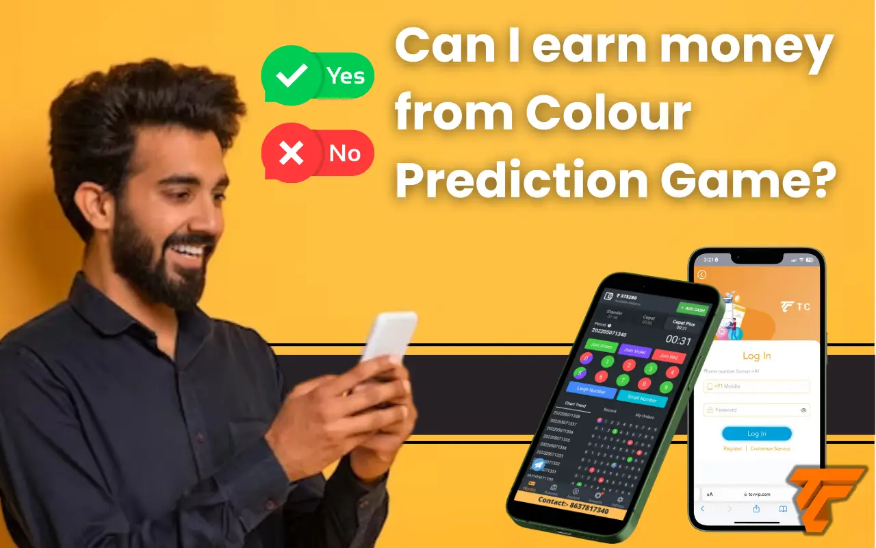 can i earn money from colour prediction game