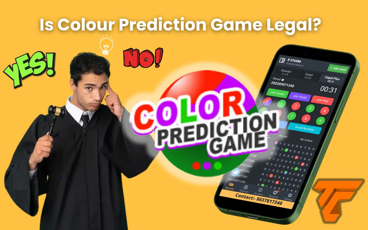 is colour prediction game legal